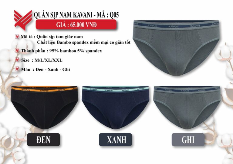 Quần lót Kavani Q05