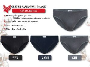 Quần lót Kavani Q07