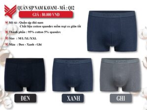 Quần lót Kavani Q12