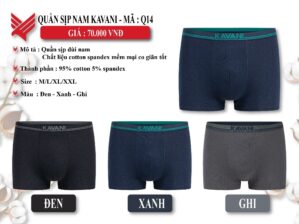 Quần lót Kavani Q14