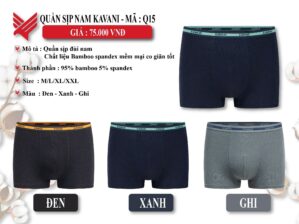 Quần lót Kavani Q15
